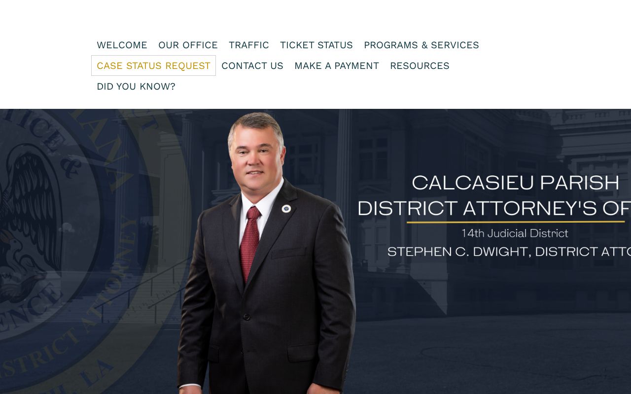 Lake Charles criminal history pre-trial diversion information
